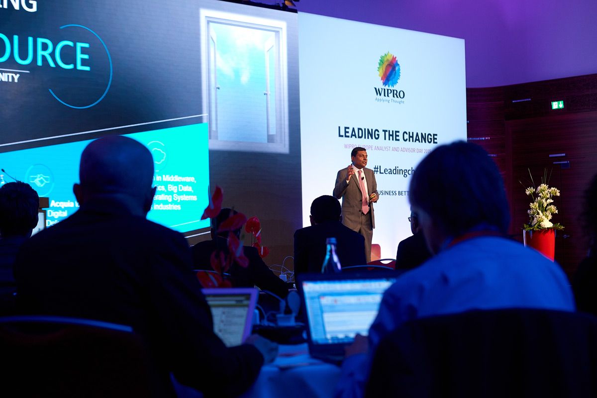 Wipro Europe Analyst & Advisor Day, Frankfurt, Event von WOA